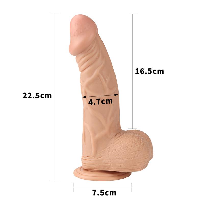 Dildo Real Extreme 9 Natural