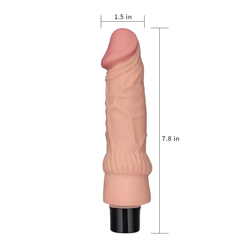 Vibrador Real Softee 78 Natural