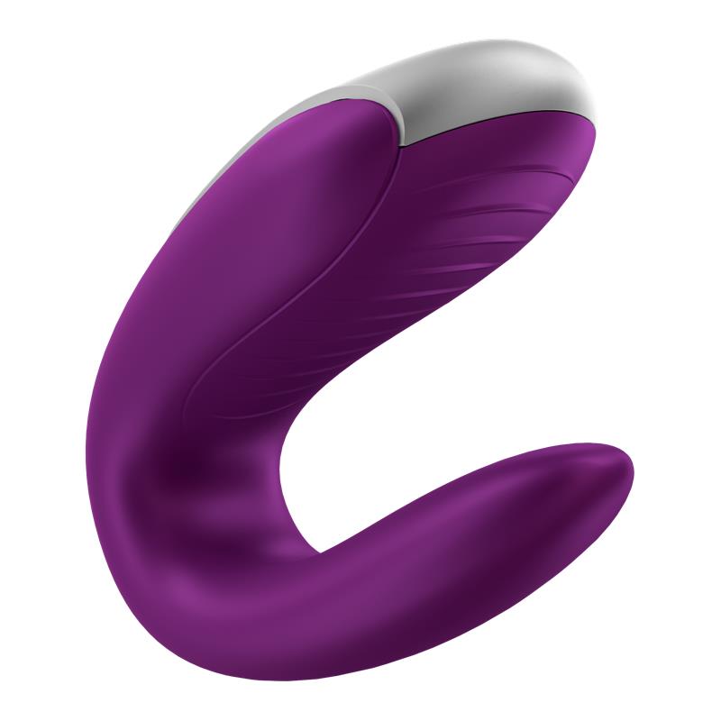 Double Fun Vibrador para Parejas con APP y Control Remoto Violeta