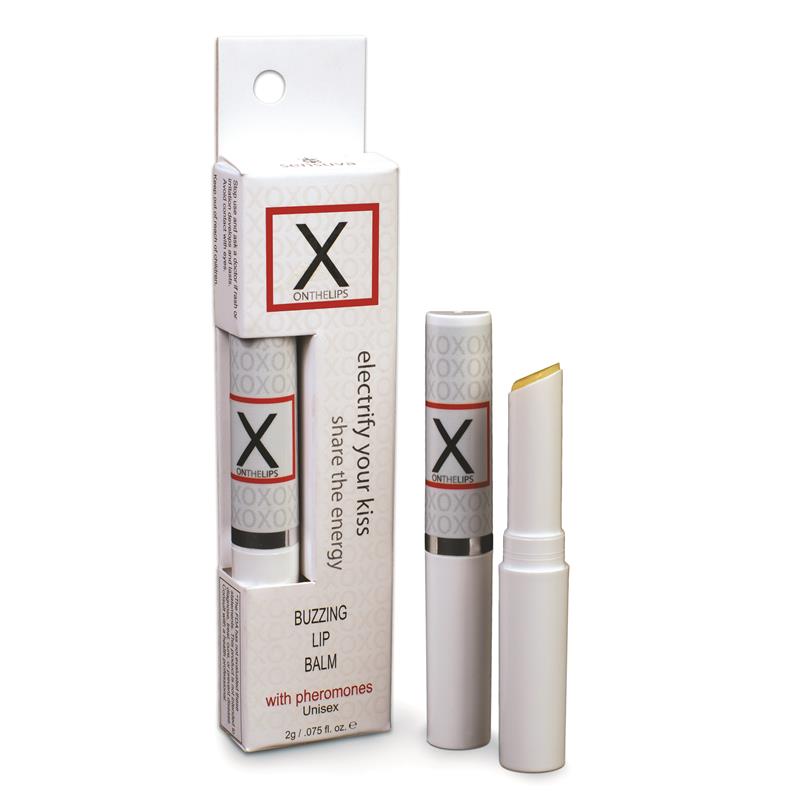 X On The Lips Balsamo Estimulador Vibrador para Labio Original 2 gr