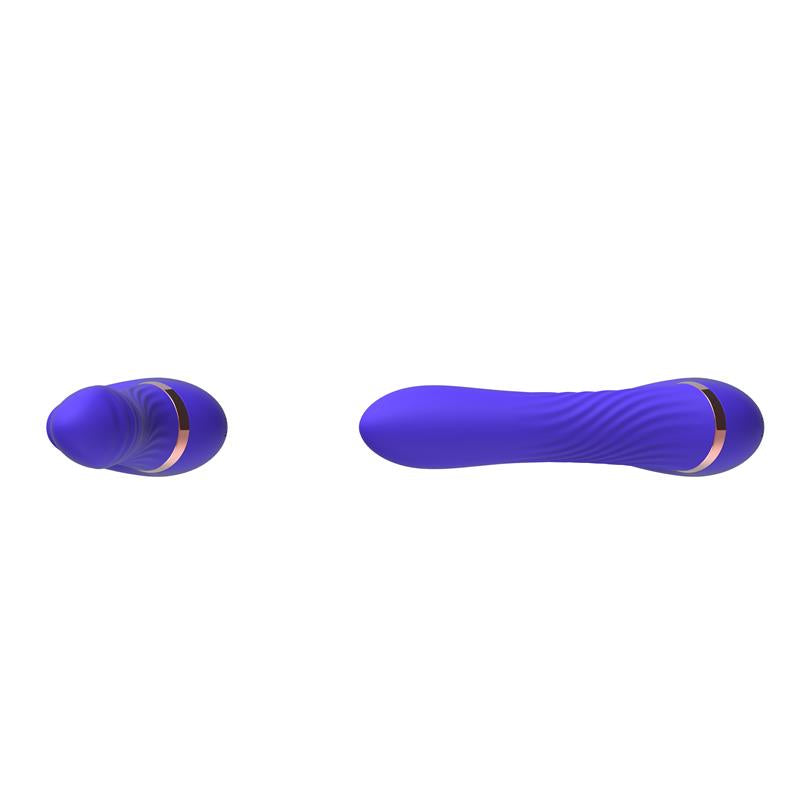 Rayden Vibrador con Pulsacion y Bolas Internas Desmontable Dos Posiciones