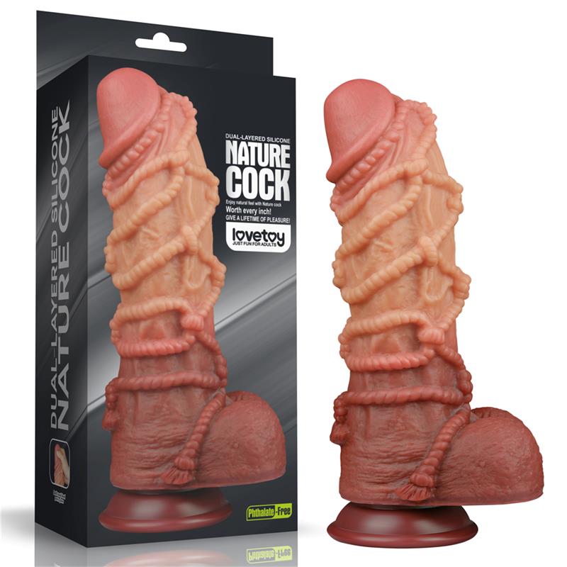 Dildo Dual Layer Tamano King Nature 105