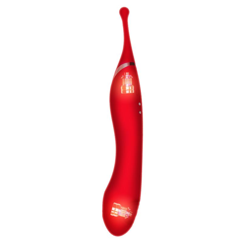 Onax Estimulador Doble Vibrador de Punto y Doble Pulsacion USB