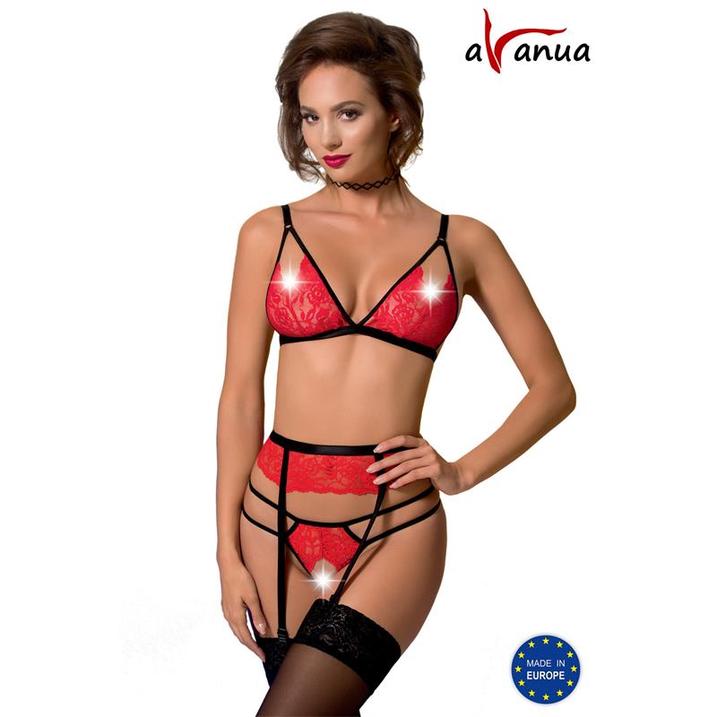 SALOME Set Rojo Negro