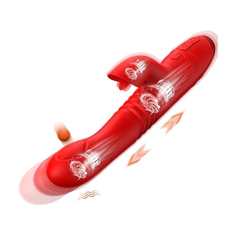 Velvet Vibrador con Thrusting y Pulsacion