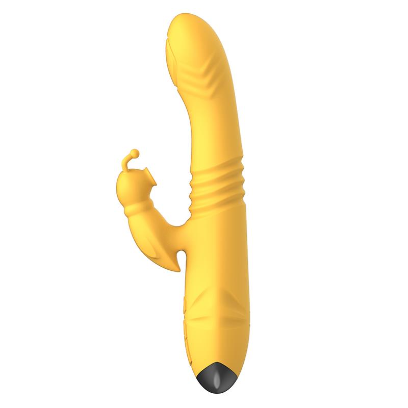 Honeybee Vibrador con Thrusting y Pulsacion