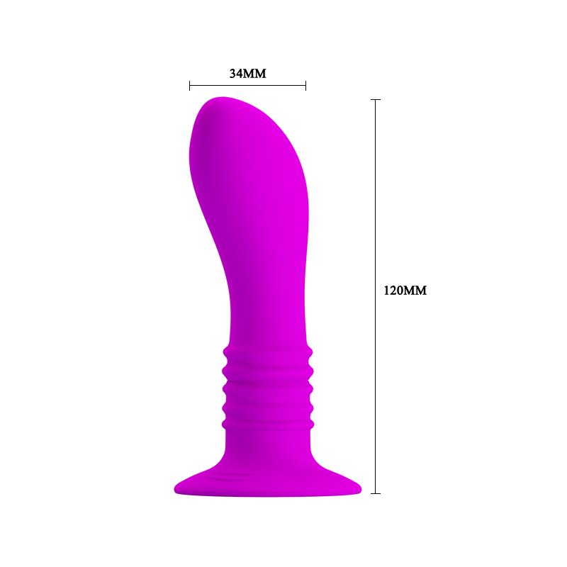 Pretty Love Plug Anal Vibrador Color Purpura