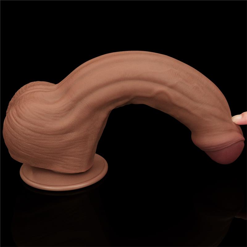 Dildo Dual Density Piel Desizante 115