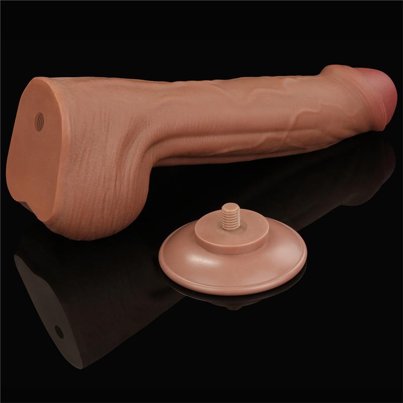 Dildo Dual Density Piel Desizante 115