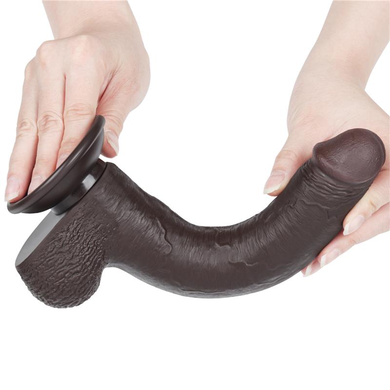 Dildo Dual Density Piel Deslizante 9