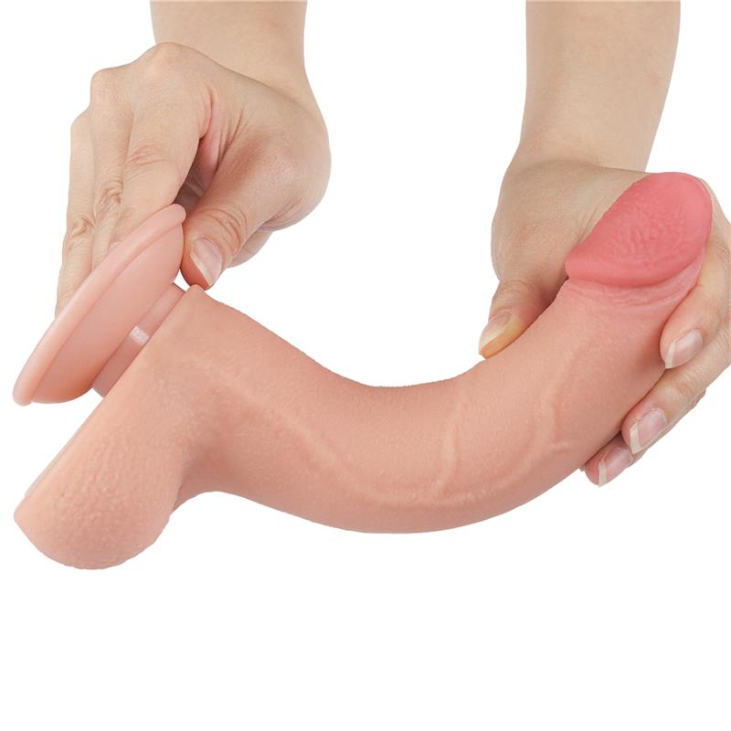 Dildo Dual Density Piel Deslizante 85