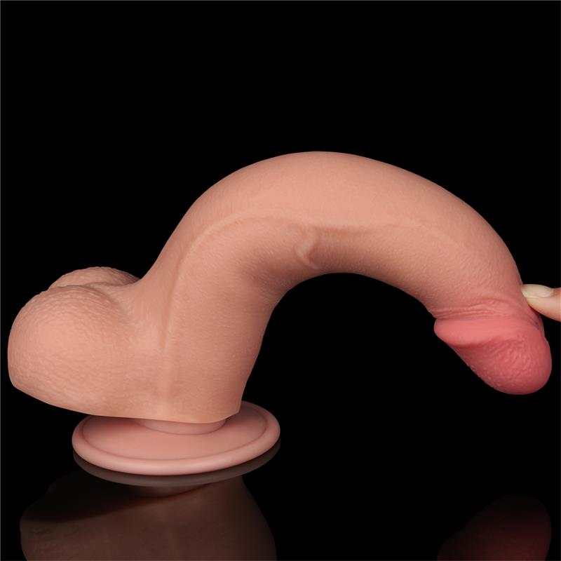 Dildo Dual Density Piel Deslizante 85