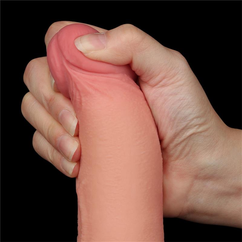 Dildo Dual Density Piel Deslizante 85