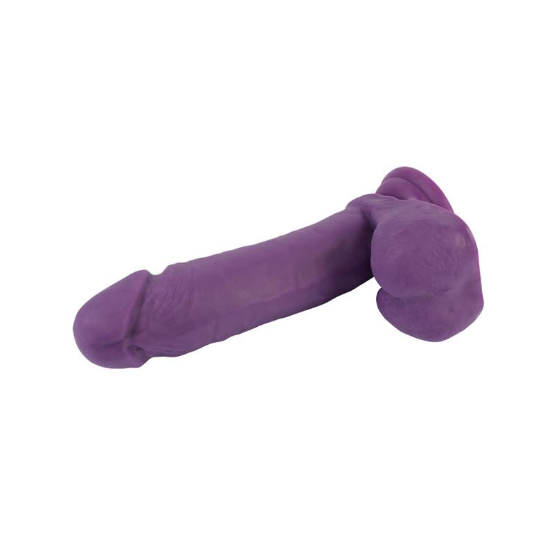 Dildo Dual Density Purpura 76