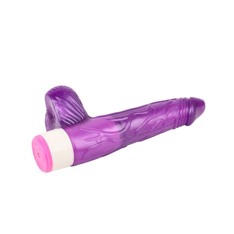 Vibrador Multi Velocidad Realista Purpura 20cm