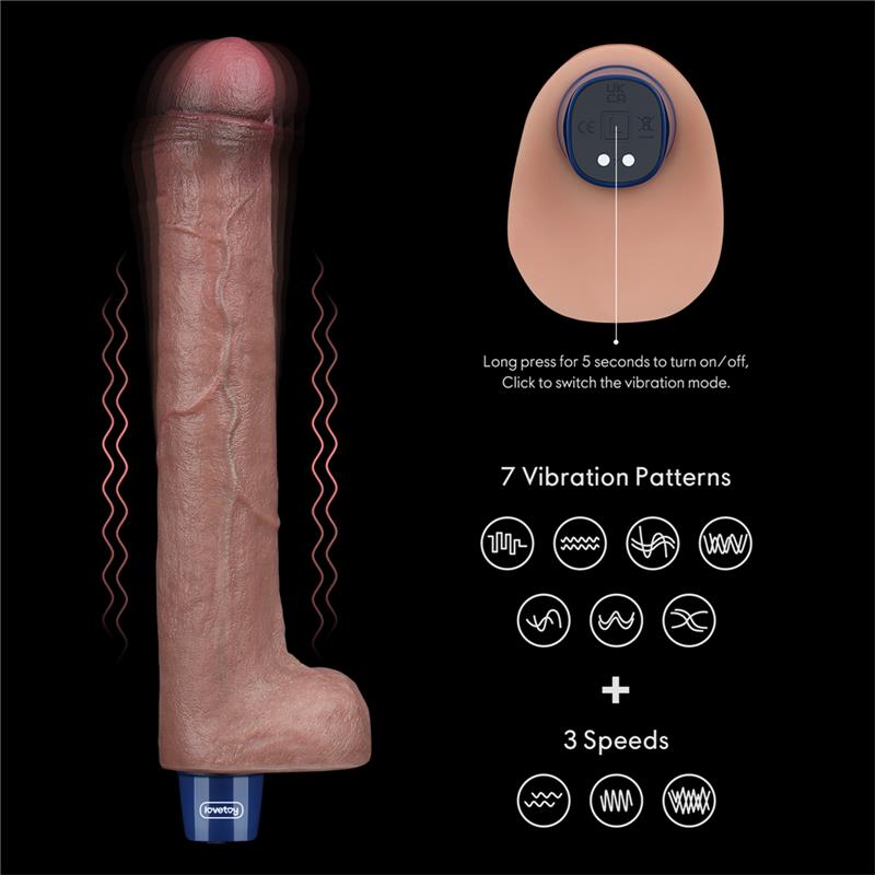 Vibrador Realista 105 USB