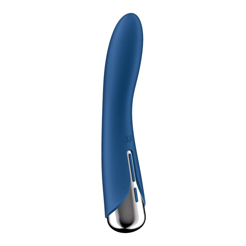 Spinning Vibe 1 Vibrador y Rotador Azul