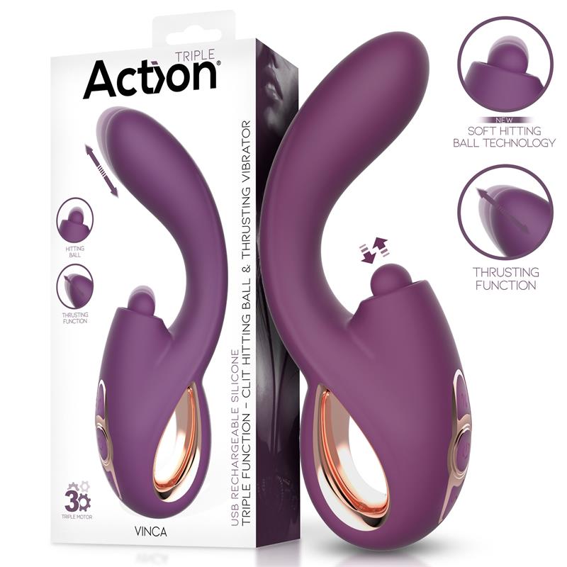 Vinca Soft Hitting Ball con Movimiento Thrusting y Vibracion