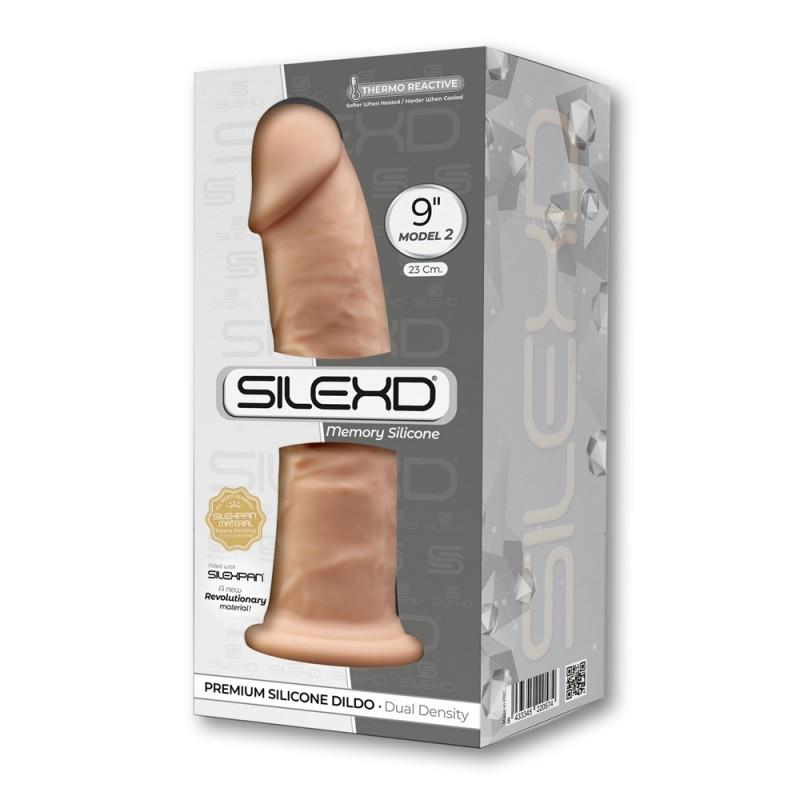 Dildo Dual Density Silicone Mod 2 9