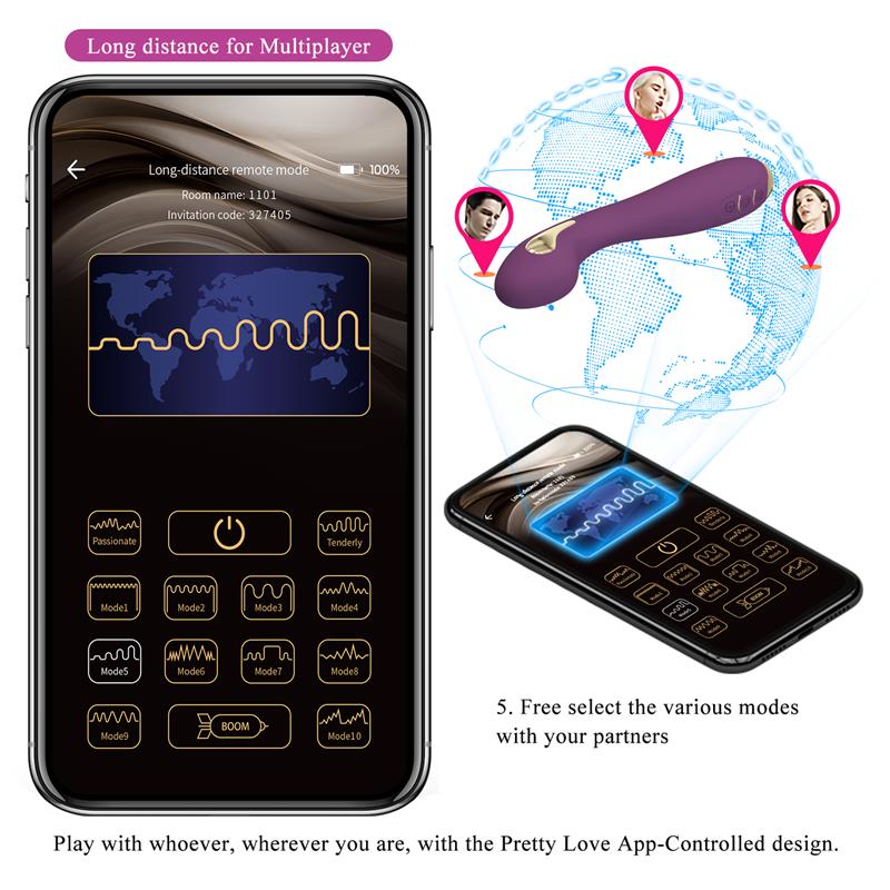 Hector Vibrador con Electroshock y APP