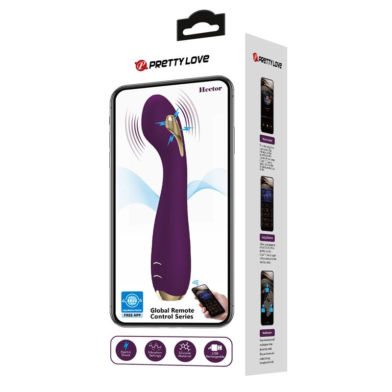 Hector Vibrador con Electroshock y APP