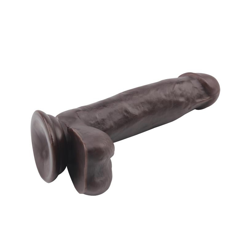 Dildo Dual Density Fashion Dude 178 x 4 cm Marron