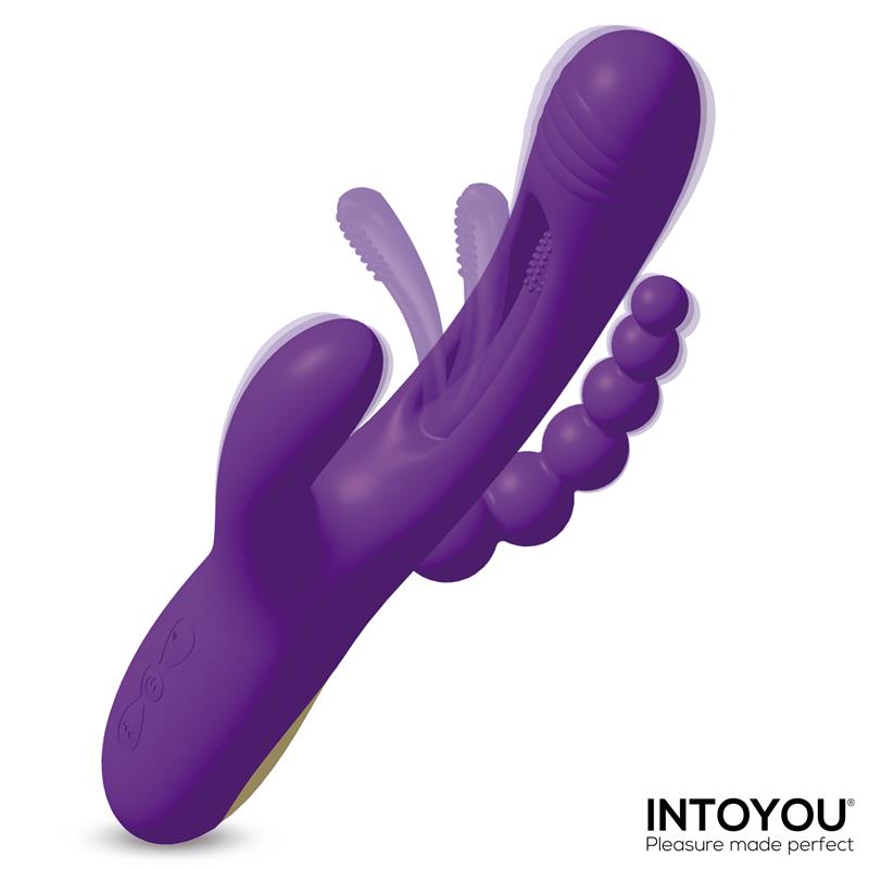 Triya Vibrador con Lengua Flipping y Cadena Anal