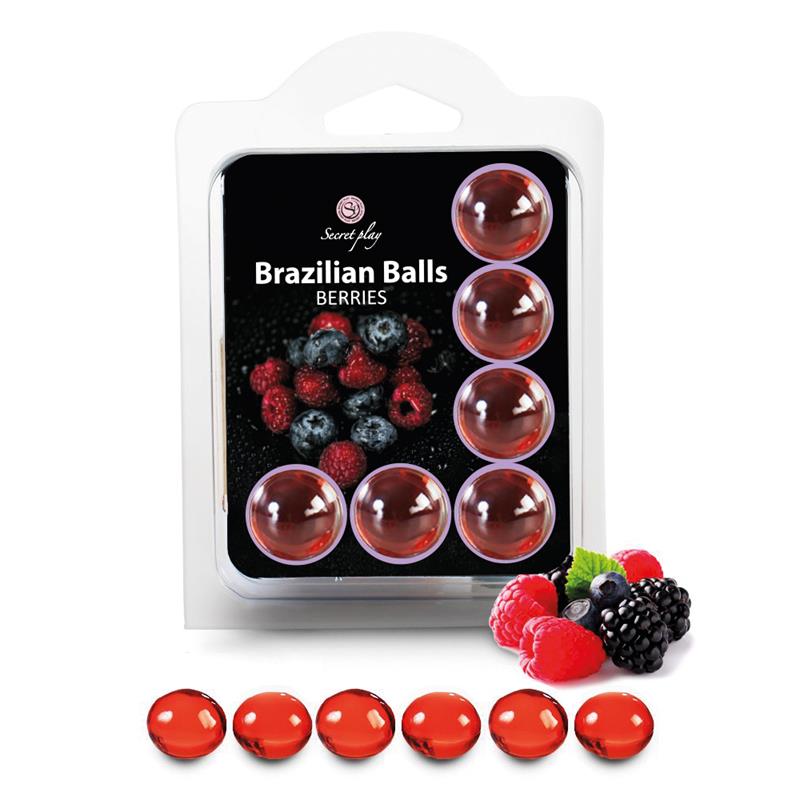 Brazilian Balls Set 6 Frutas del Bosque