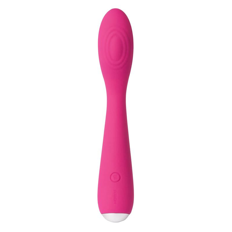 Iris Vibrador Punto G USB Silicona Rojo Ciruela