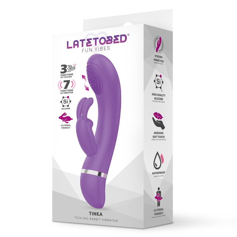 Tinka Vibrador con Movimiento Tickling