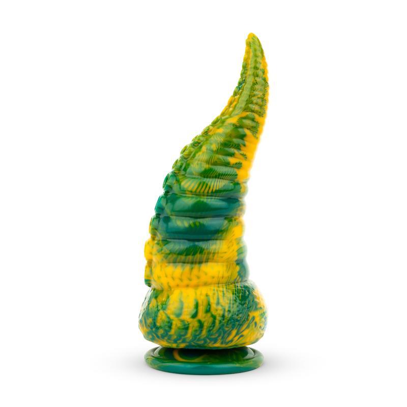 Dildo Tentacle Delight Green and Yellow