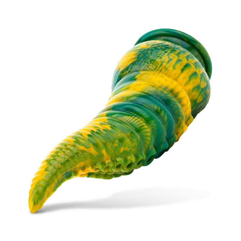 Dildo Tentacle Delight Green and Yellow