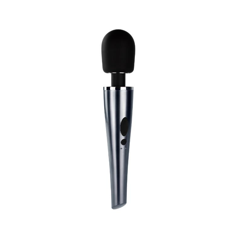 Wand Massager Relyme USB Silicone Black