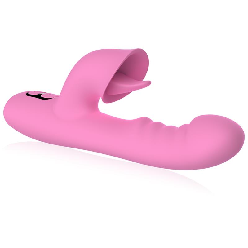 T May Vibrador con Empuje y Movimiento Swing