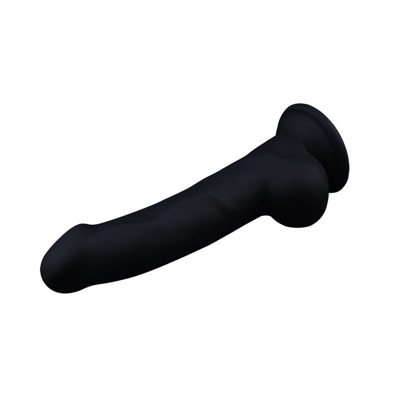 Dildo Trooper 8 Silicona Liquida Negro