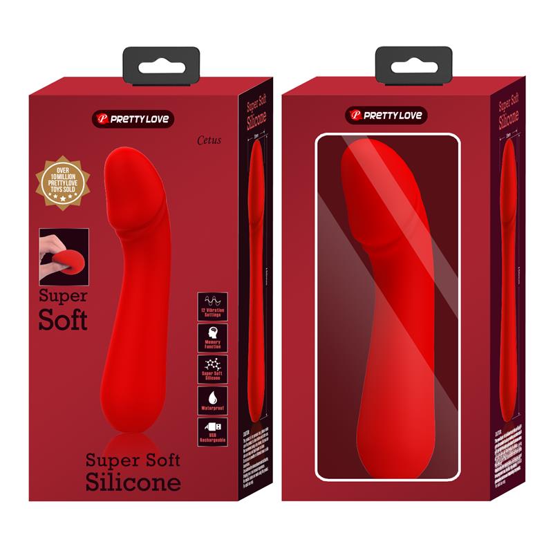 Cetus Vibrador Rojo