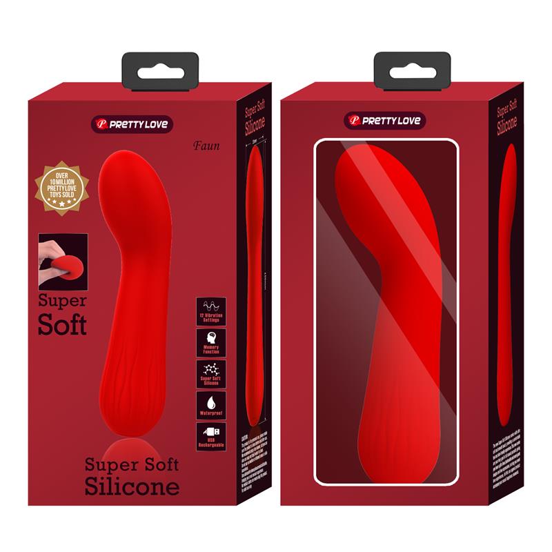 Faun Vibrador Rojo