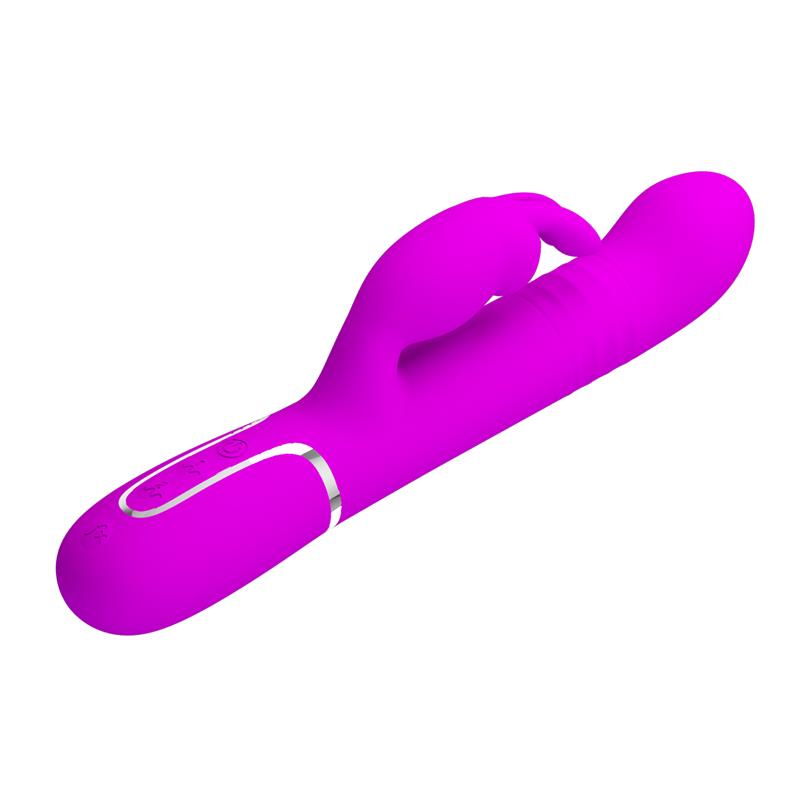 Coale Vibrador con Bolas Rotatorias y Up and Down USB