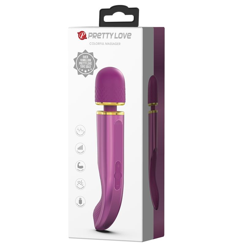 Masajeador USB Silicona Purpura