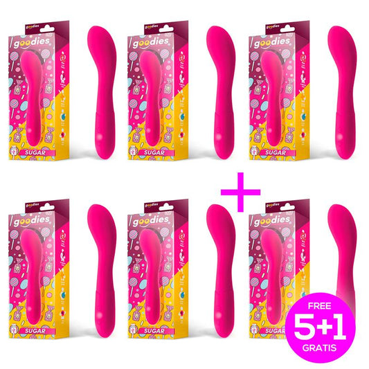 Pack 51 Sugar Vibrador Punto G USB Silicona