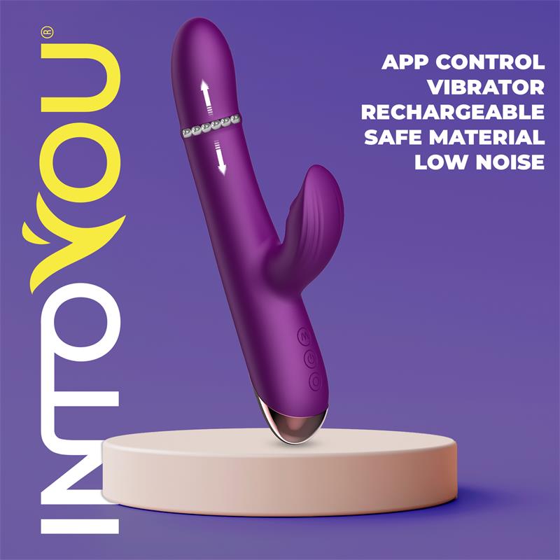 Sendel Vibrador con Anillo de Bolas Internas Up and Down y Pulsacion con App