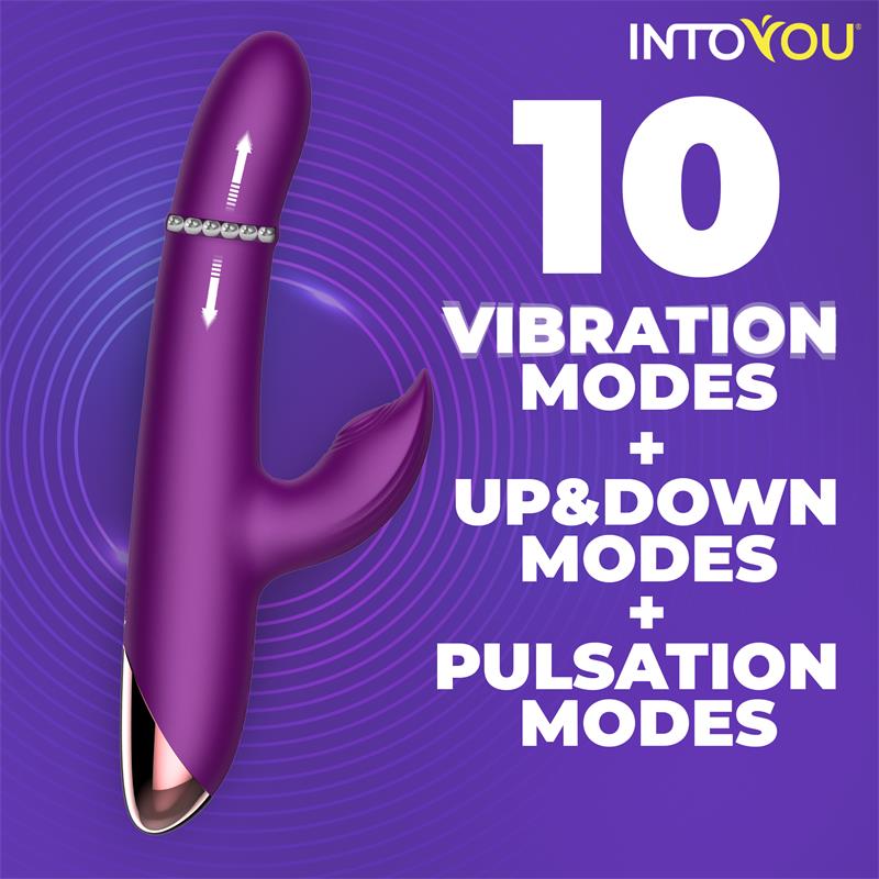 Sendel Vibrador con Anillo de Bolas Internas Up and Down y Pulsacion con App