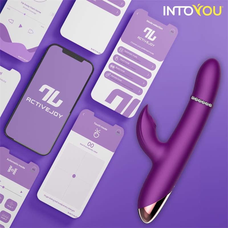 Sendel Vibrador con Anillo de Bolas Internas Up and Down y Pulsacion con App