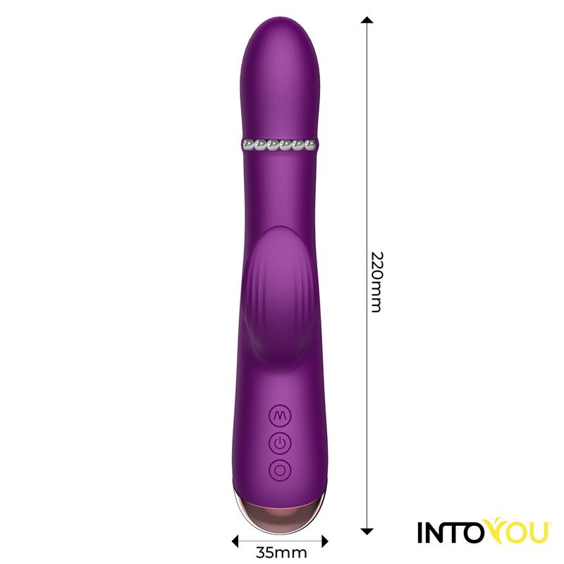 Sendel Vibrador con Anillo de Bolas Internas Up and Down y Pulsacion con App