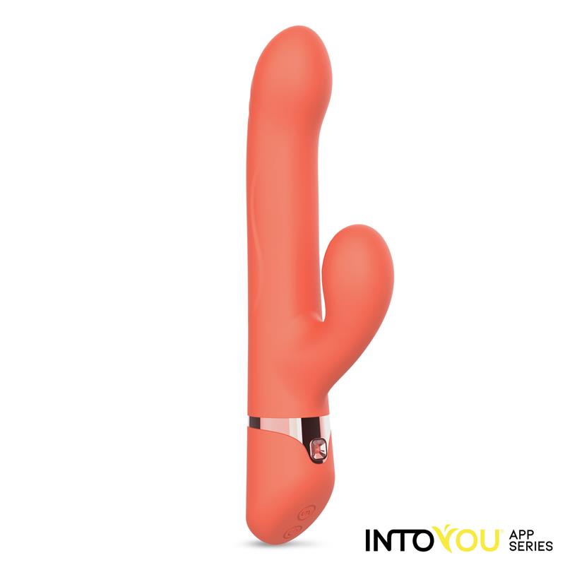 Mindy Vibrador con Anillo de Bolas Up and Down Finger y Pulsacion con APP