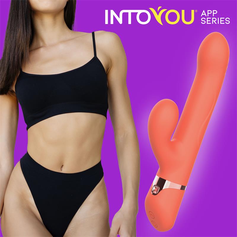 Mindy Vibrador con Anillo de Bolas Up and Down Finger y Pulsacion con APP