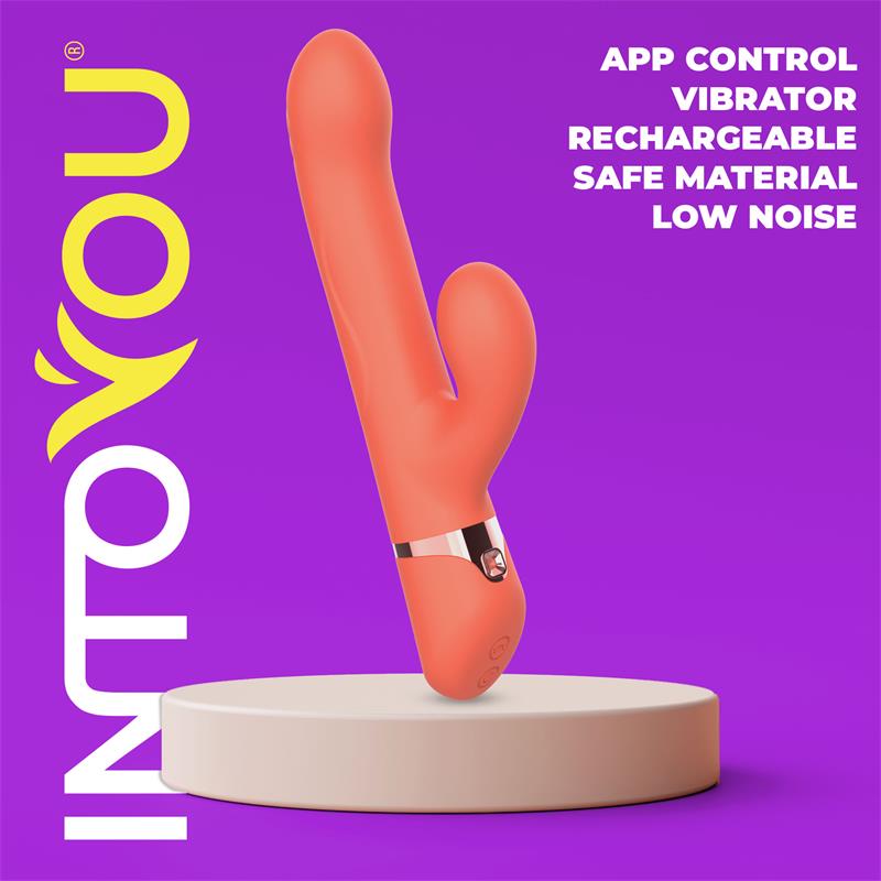 Mindy Vibrador con Anillo de Bolas Up and Down Finger y Pulsacion con APP