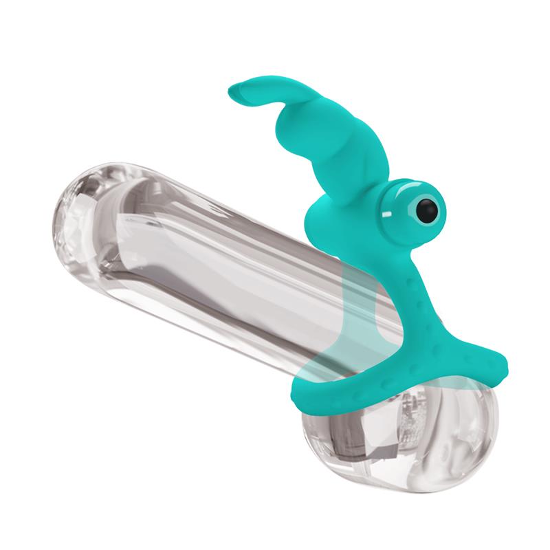 Anillo para el Pene con Vibracion Passionate Figgy Verde