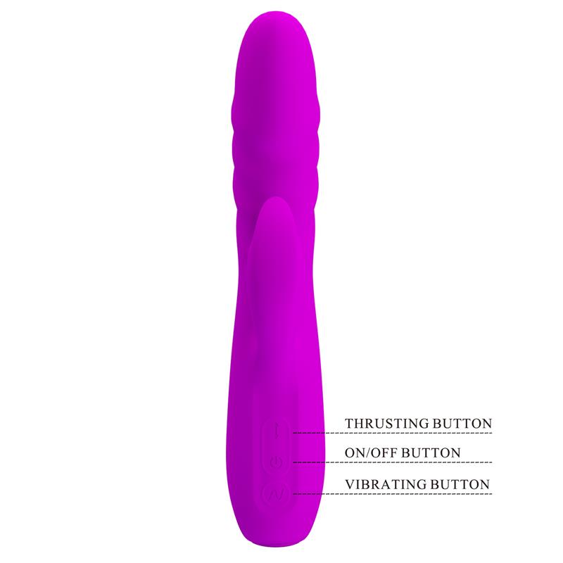 Melanie Vibrador con Thrusting y Rotacion