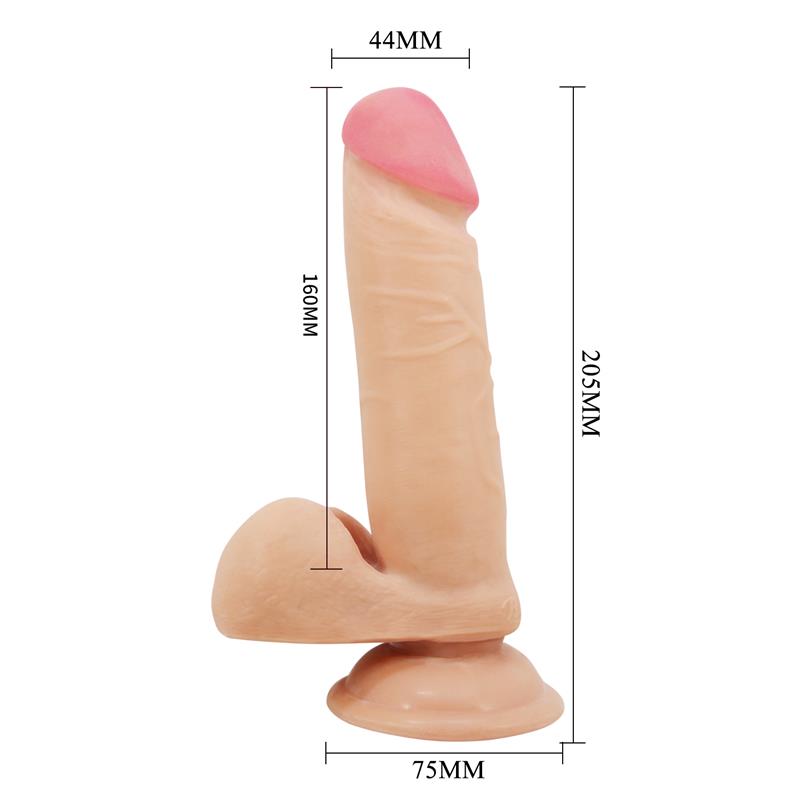 Dildo con Piel Deslizando 205 cm